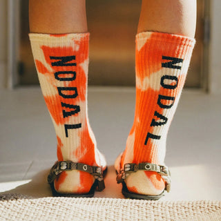 NODAL TieDye Logo Tabi Socks