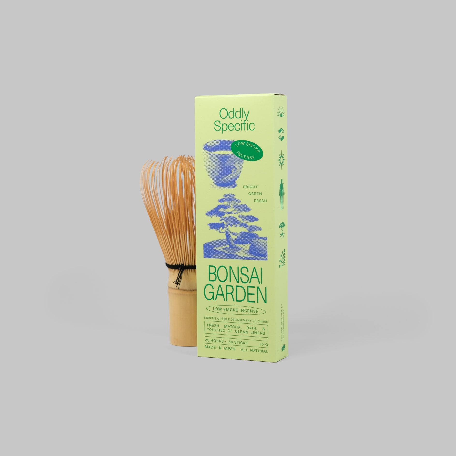Low Smoke Incense, Bonsai Garden - Sanpo Studios