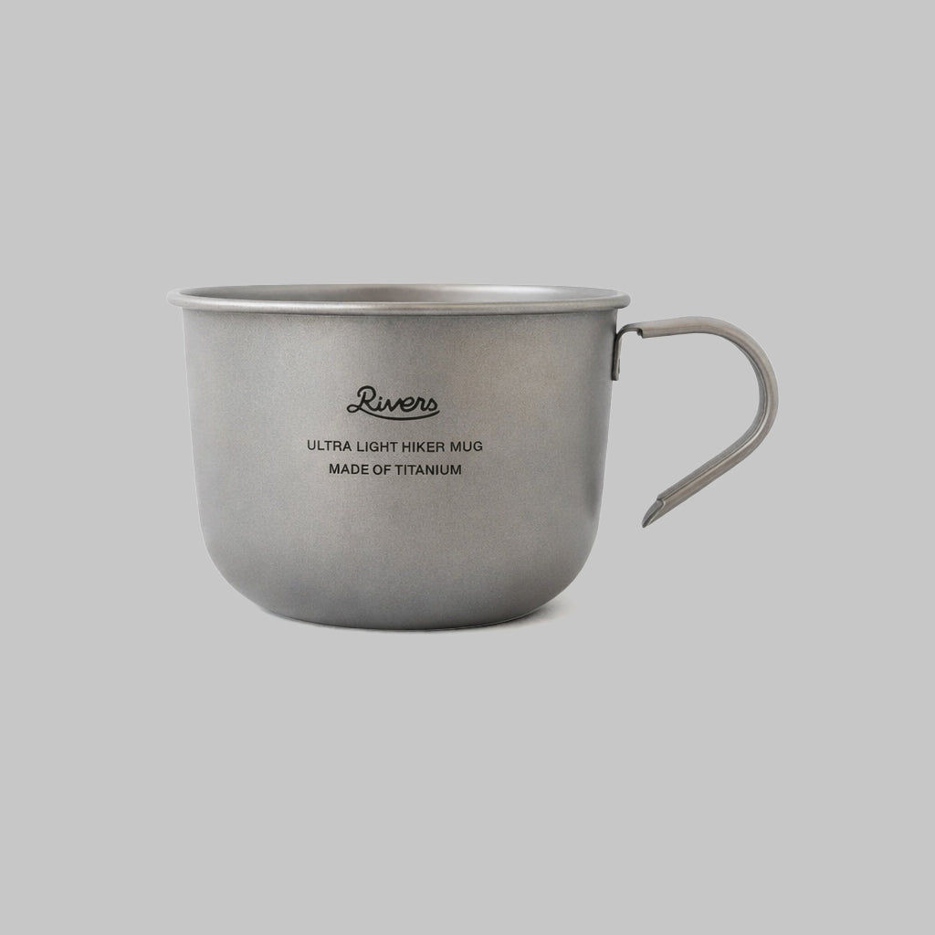 RIVERS / Ultra Light Titanium Handle Camping Cup (M) 320ml Titanium
